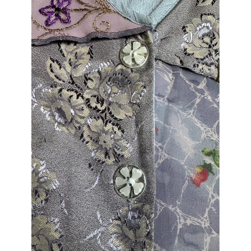 Vintage Spencer Alexis Patchwork Button Down Size… - image 9